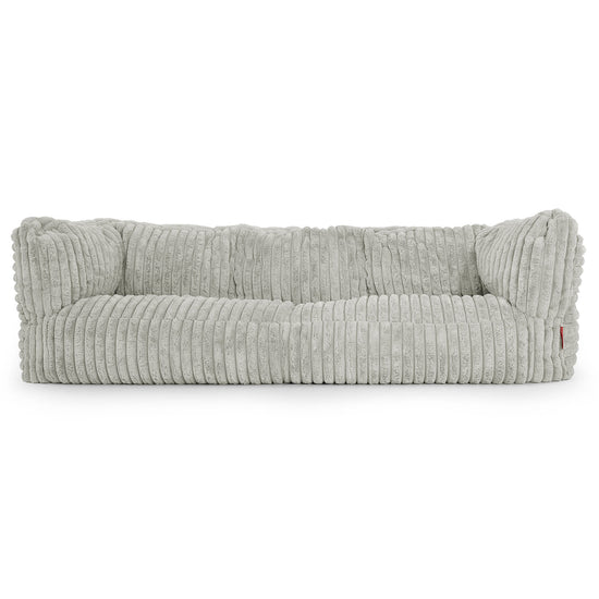 Albert Sækkestol Sofa 3 pers - Ultraplysfløjl Salviegrøn 01