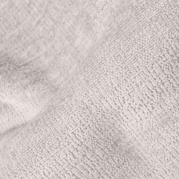 Pudebetræk 47 x 47cm - Chenille Cremefarvet Fabric Close-up Image